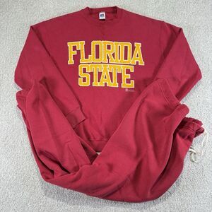 VINTAGE FLORIDA STATE RUSSELL‎ ATHLETIC CREWNECK SWEATSHIRT PANTS XL